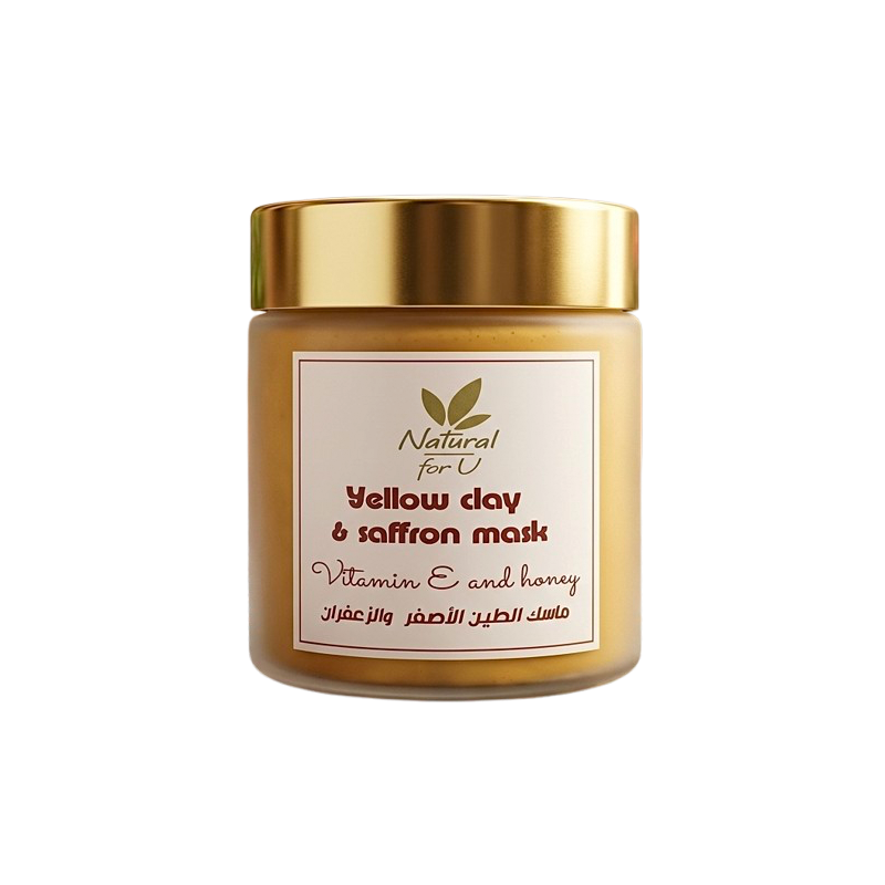 Soin du Visage Masque Argile Jeune Safrran
